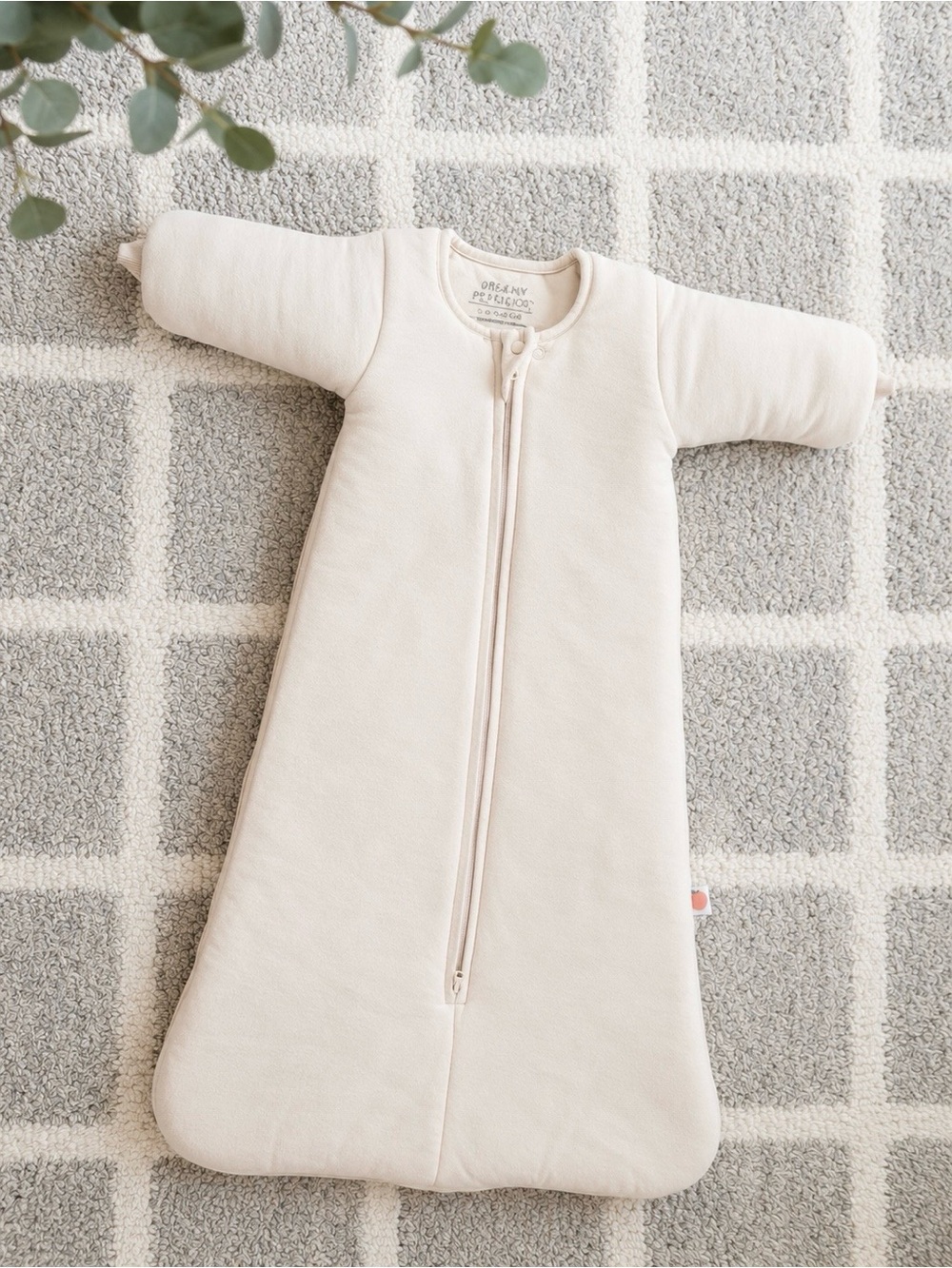Dreamy Peach Co Transition Sleep Sack with Zipper Front